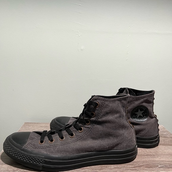 Converse Chuck Taylors Heel Stud Hi size: 8 - Picture 6 of 9